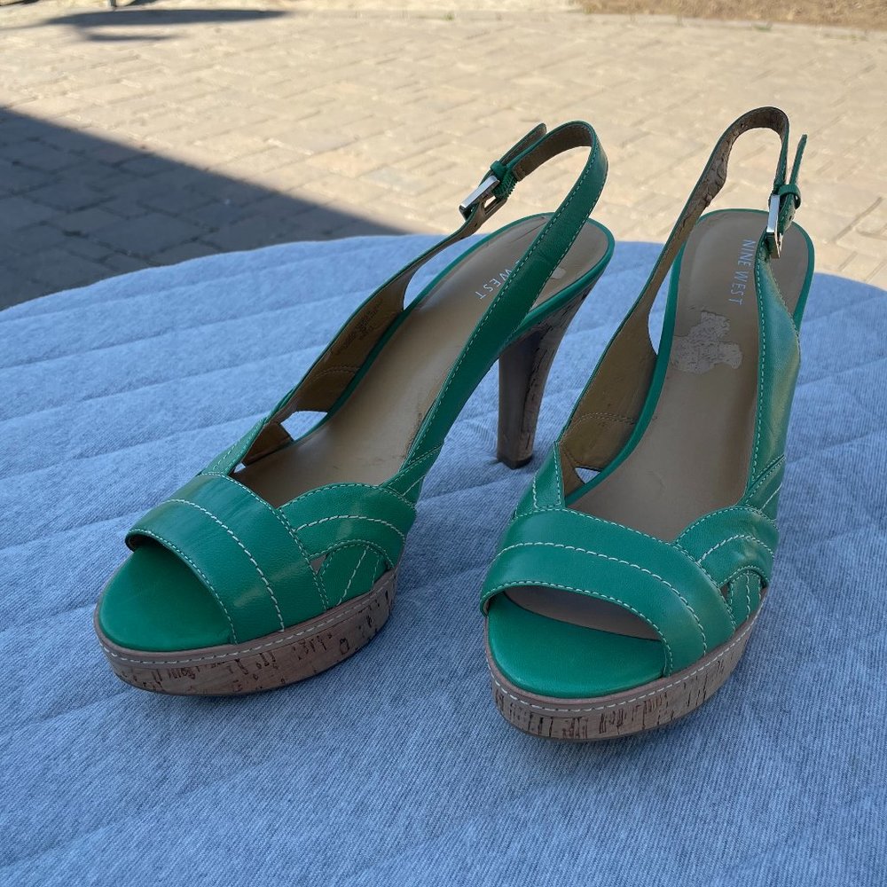 COPY - Nine West Slingback Platform Sandal - Picture 5 of 11